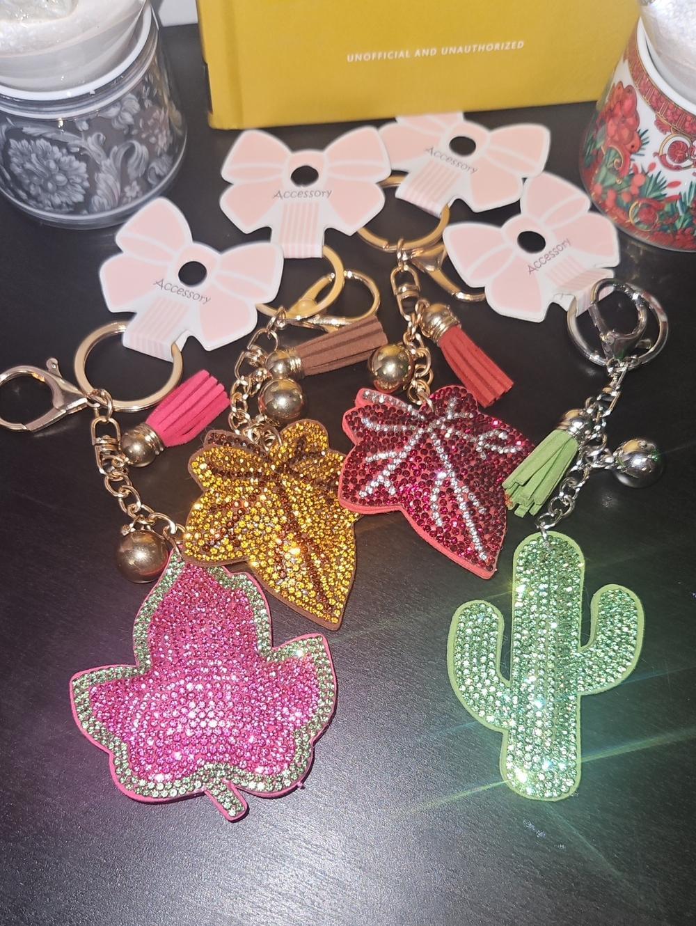 Sparkling Keychains Nwt